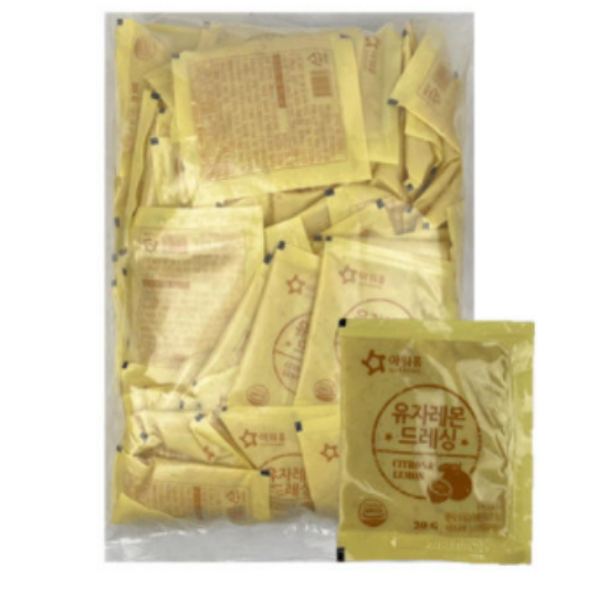 아워홈 유자레몬 드레싱 20g