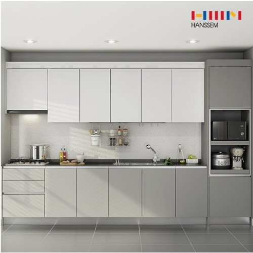 한샘  베리키친 슬림 ㅡ자 키큰장