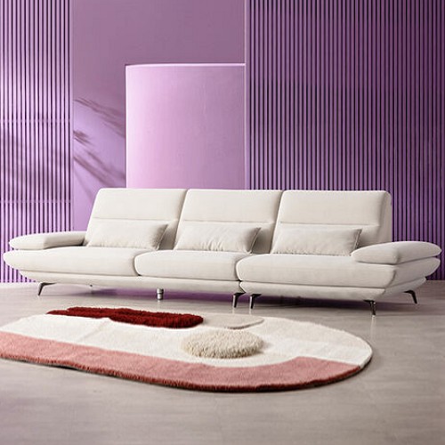 에싸 엘로이즈 카시미라 패브릭 소파 4인용