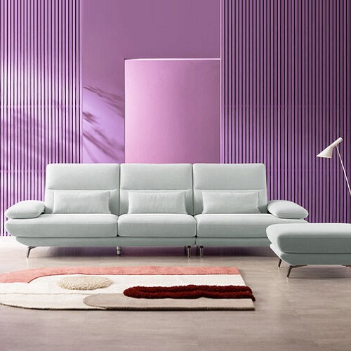 에싸 엘로이즈 카시미라 패브릭 소파 3.5인용