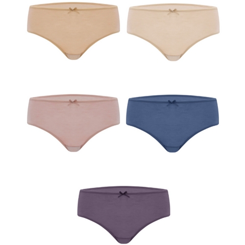 제임스딘 JHWPXP61 여성 모달 삼각 요일 팬티 5매입