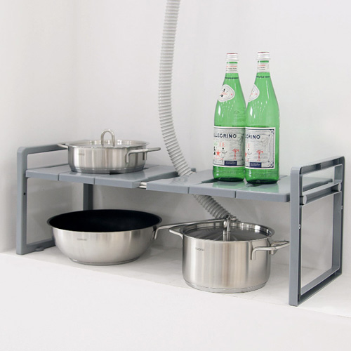 하부장 싱크인 폭조절 선반 1200