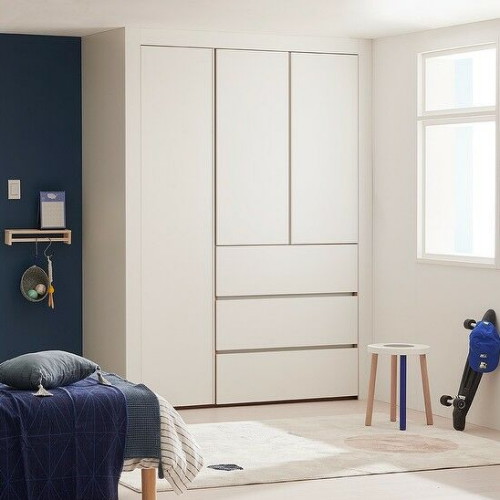 한샘  바이엘 채널 작은방 붙박이장 데일리서랍형