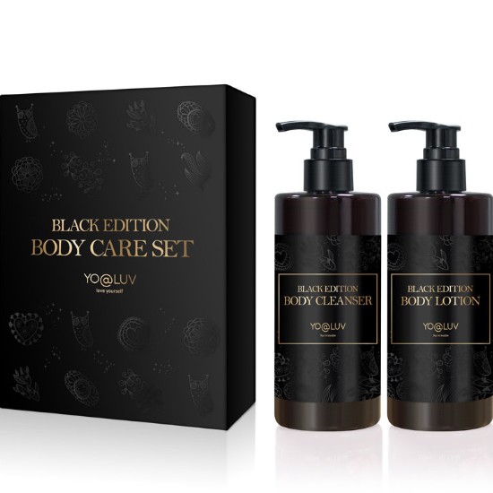 요아럽 블랙에디션 바디케어 2종세트