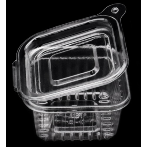 투명 원터치 사각 용기 대형