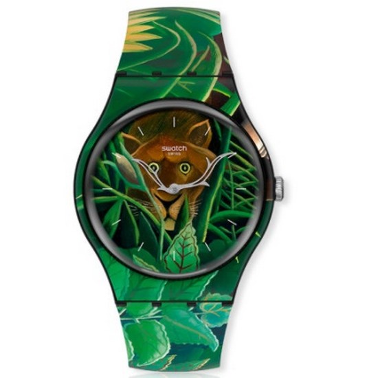 스와치 XMoMA 모마 앙리루소 뉴 젠트 SUOZ333