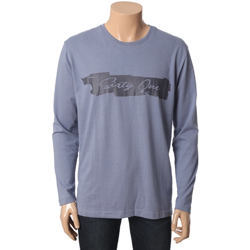 뱅뱅 남녀공용 레터링 긴팔 면 티셔츠_NTH712