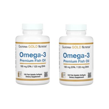 캘리포니아골드뉴트리션 오메가3 프리미엄 피쉬 오일 100캡슐