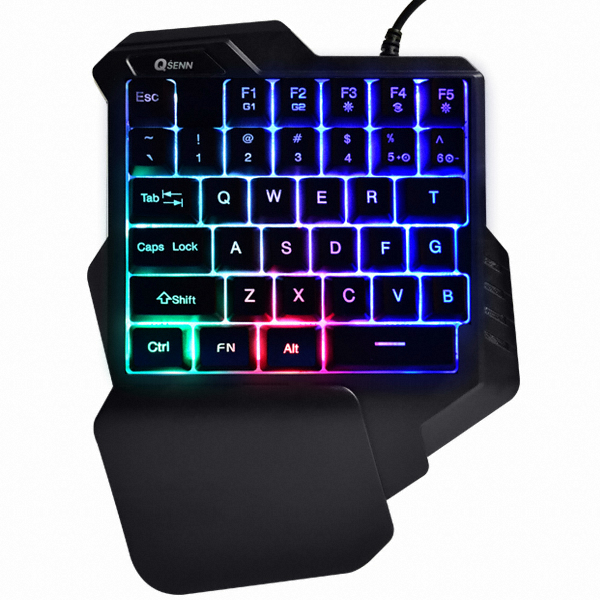 QSENN  PTS-GK1000 게이밍 한손 키보드