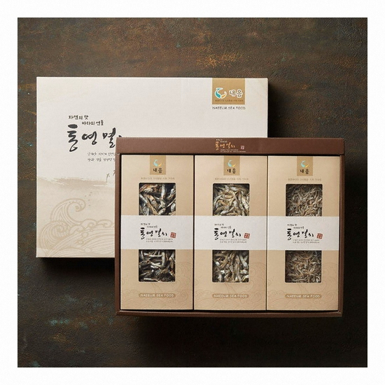 내음  통영해 통영멸치 3종 선물세트 4호