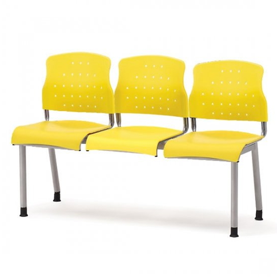 스마트퍼니처  레인보우 연결의자 3인