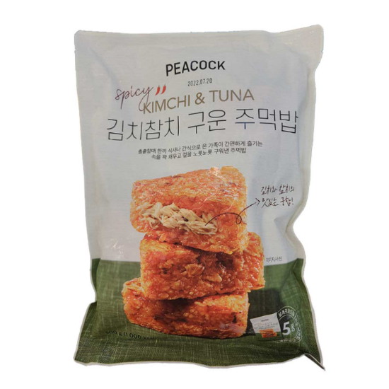 이마트 피코크 김치참치 구운주먹밥 100g