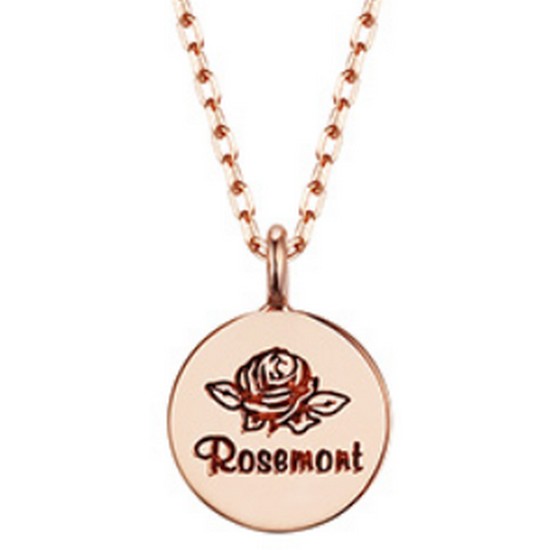 로즈몽  14K 목걸이 코인 RS1011
