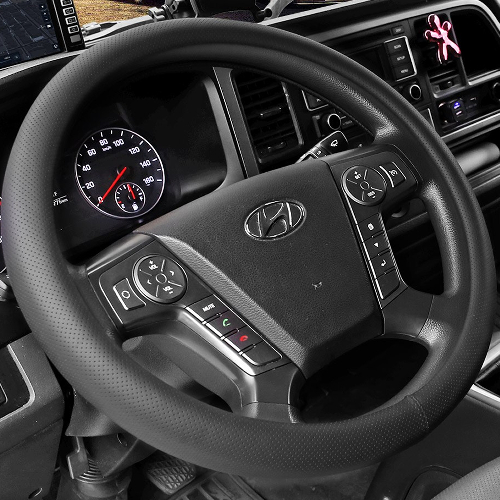 엑스핏  퍼펙트 타공 가죽 화물차 핸들커버