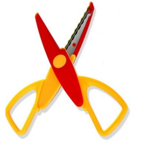 블루마토  어린이 물결 핑킹가위 PSC001