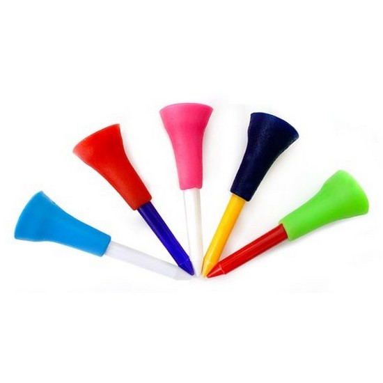 턴트골프  플라스틱 고무티 숏티 55mm