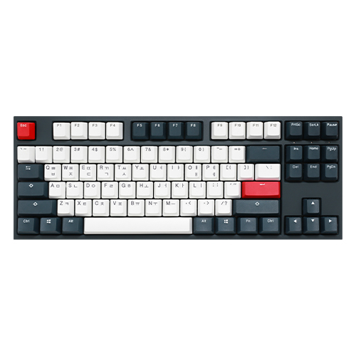 Ducky  ONE 2 TKL SEAMLESS TUXEDO PBT 이중사출 한글