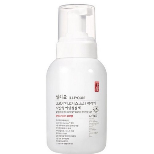 일리윤 프로바이오틱스 스킨배리어 약산성 여성청결제 300ml