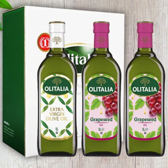 올리타리아 올리브유 1L x 1병 + 포도씨유 1L x 2병 세트