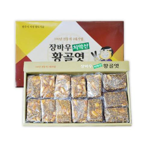 치악산황골엿 치악산황골 조각엿 1kg [1개]