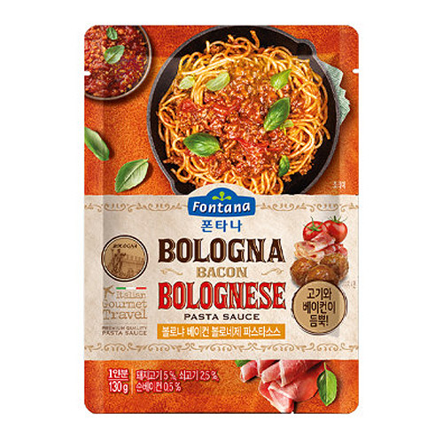 폰타나 볼로냐 베이컨 볼로네제 파스타소스 130g