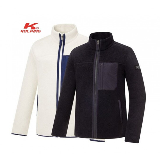 콜핑 부클 본딩 뽀글이 집업 자켓 KSJ6779M