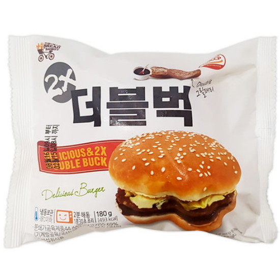 대신에프에스  투엑스 더블벅 햄버거 180g