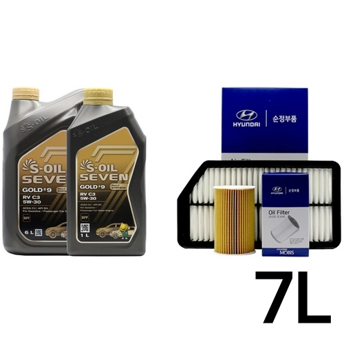 에스오일  세븐골드 RV C3 5W30 + 순정필터 스타리아 디젤