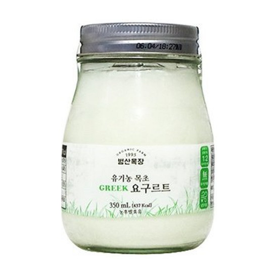 범산목장 유기농 목초 그릭요거트 350ml