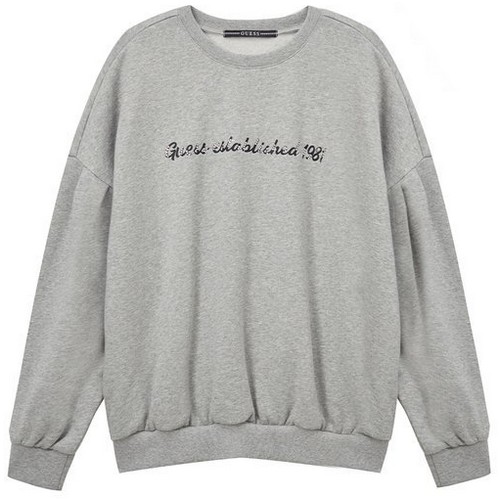 게스 진 여성 드랍퍼프슬리브 기모 맨투맨 OL4K4134