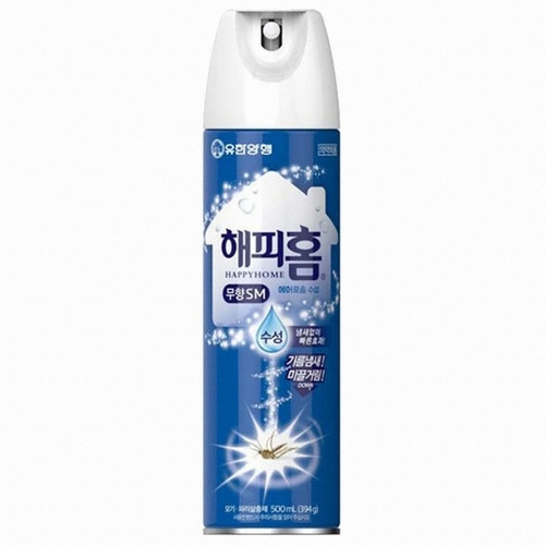 해피홈 에어로솔 수성 무향SM 500ml