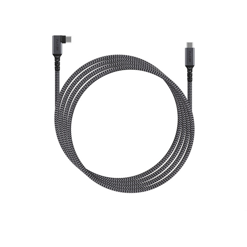 이지넷유비쿼터스 NEXTU C to C타입 100W PD 고속충전 데이터 90도 꺽임 케이블