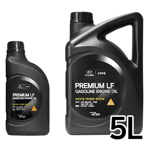 현대모비스  프리미엄 LF 가솔린 5W20 5L