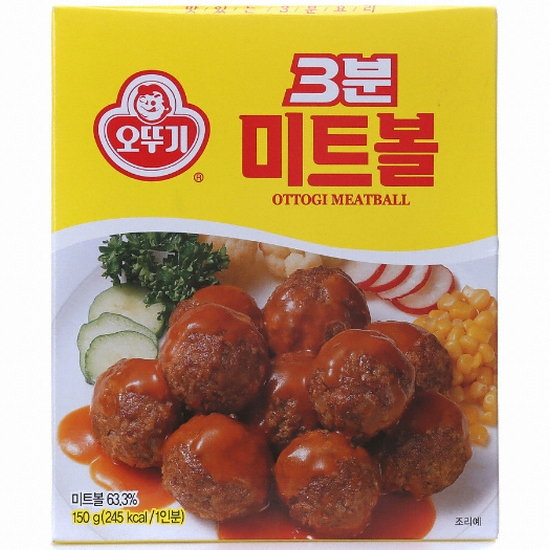 오뚜기 3분 미트볼 150g [6개]