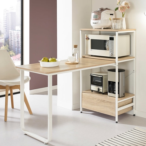 프리메이드 다나 확장형 식탁 겸용 렌지대