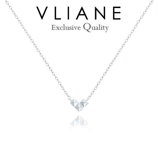 브리앙  14K 초콜릿 하트 목걸이