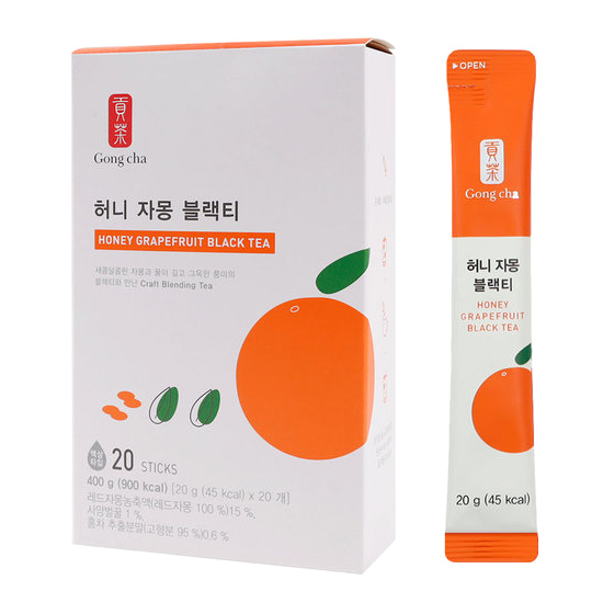 공차  허니 자몽 블랙티 20개입
