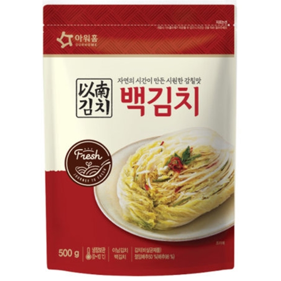 아워홈 이남김치 백김치 500g