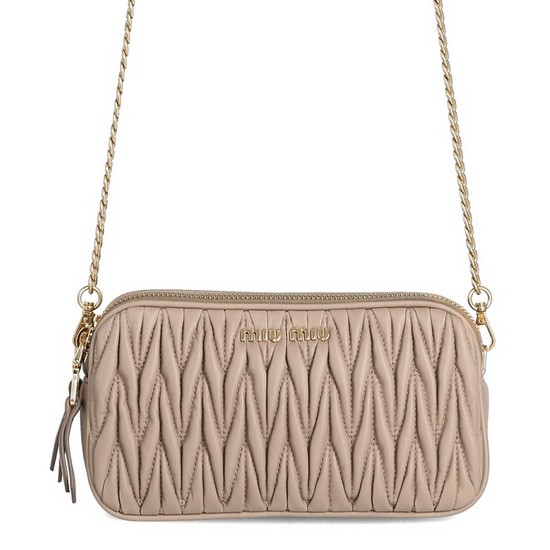 미우미우 마테라쎄 나파 가죽 미니 백_5BP045 N88 F0770