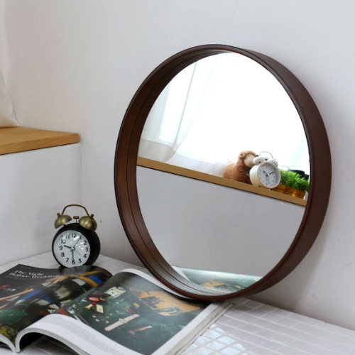 MJK 410 자작나무 원형거울 410 원형거울 국내제작 내츄럴