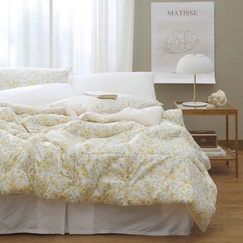 플로라 선데이모닝 순면 사계절 차렵이불 침구풀세트