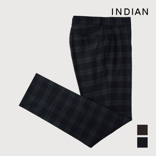 인디안 21년 남성 체크 기모 바지_MIGDLXW9301 WI  2001