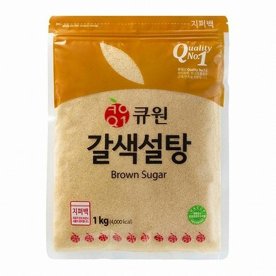 삼양사 큐원 갈색설탕 1kg [1개]