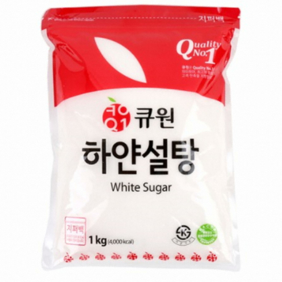 삼양사 큐원 하얀설탕 1kg [1개]