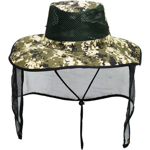 정글 모자 망사형
