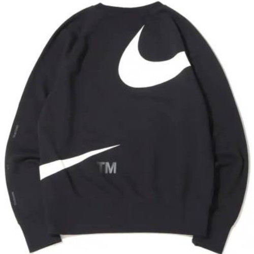 나이키 스우시 프렌치 테리 크루 티셔츠 (DD6097-010)