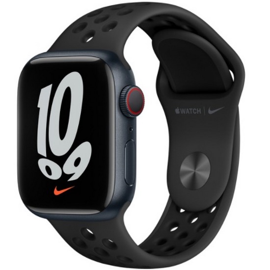 Apple  워치 시리즈7 41mm Cellular 미드나이트 알루미늄