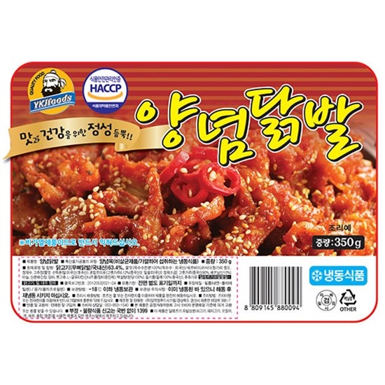 임꺽정푸드  임꺽정 양념 무뼈 닭발 350g