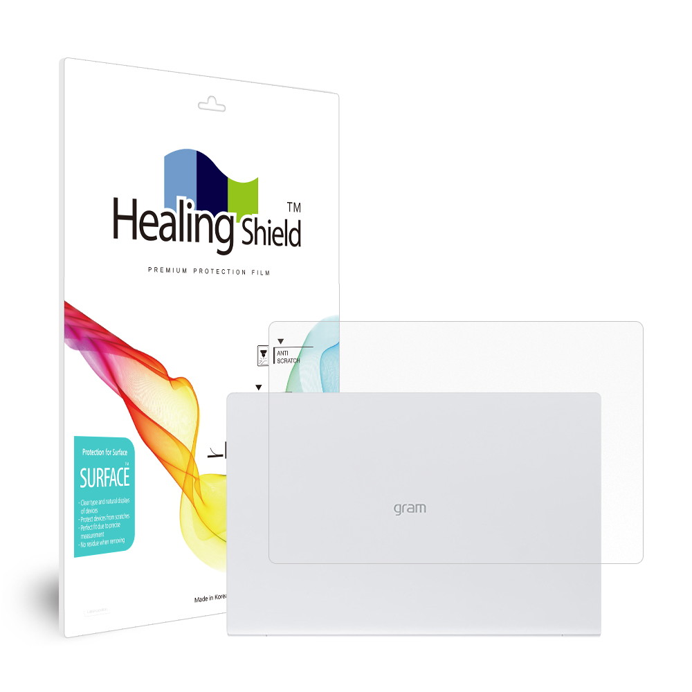 폰트리 힐링쉴드 LG전자 2021 그램14 14Z95N 14ZD95N 무광 외부보호필름