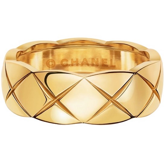 샤넬 코코 크러쉬 반지 스몰 옐로우 골드 J10571